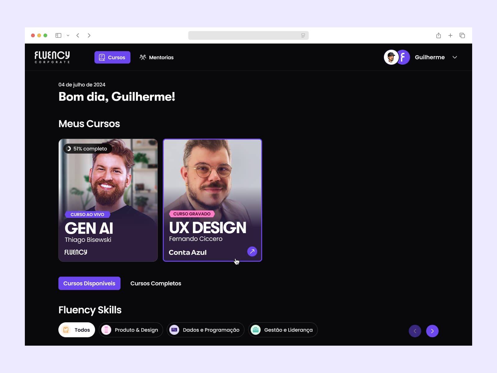 Fluency Corporate - Student LMS