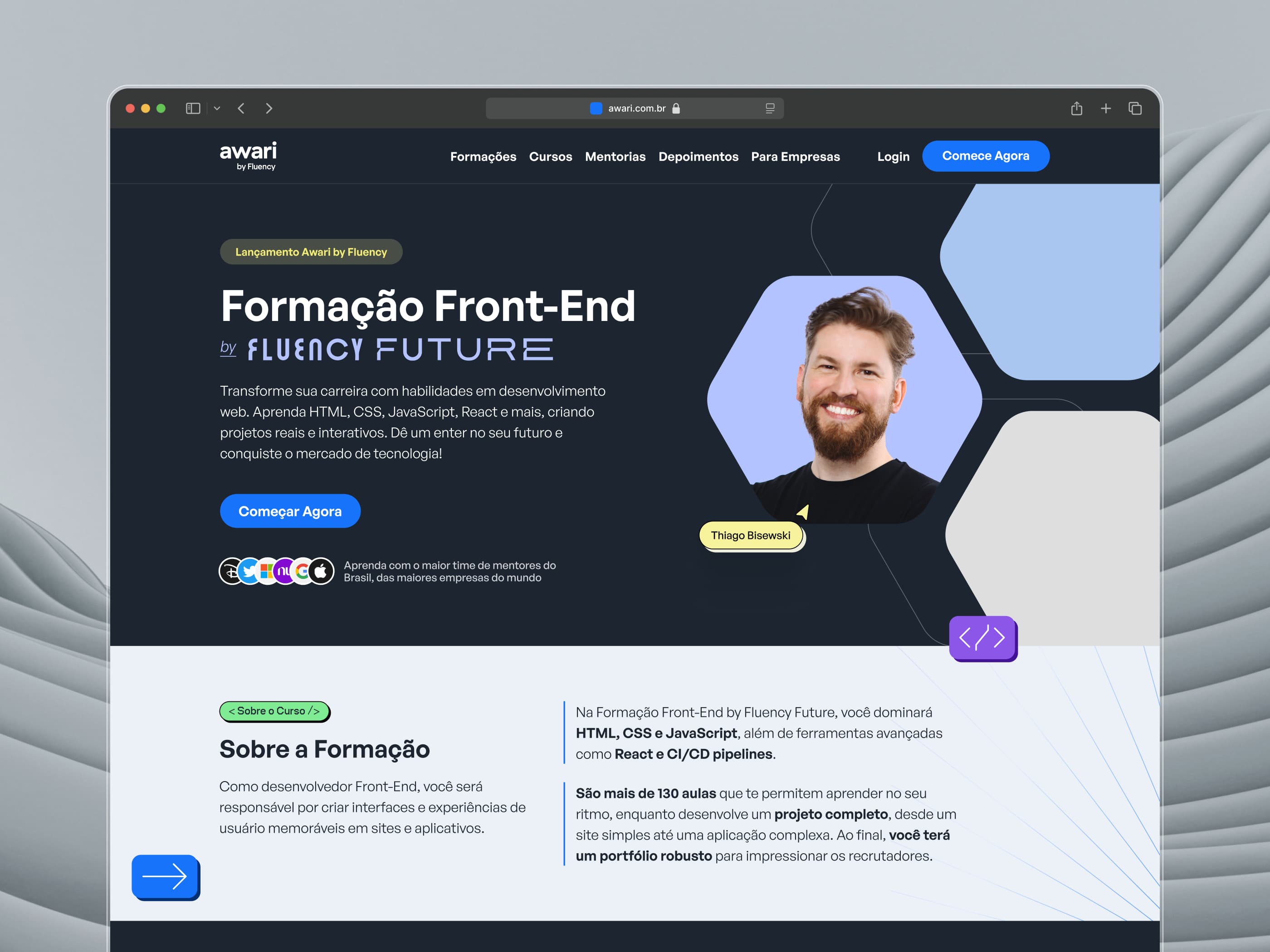 Fluency Future - Landing Page
