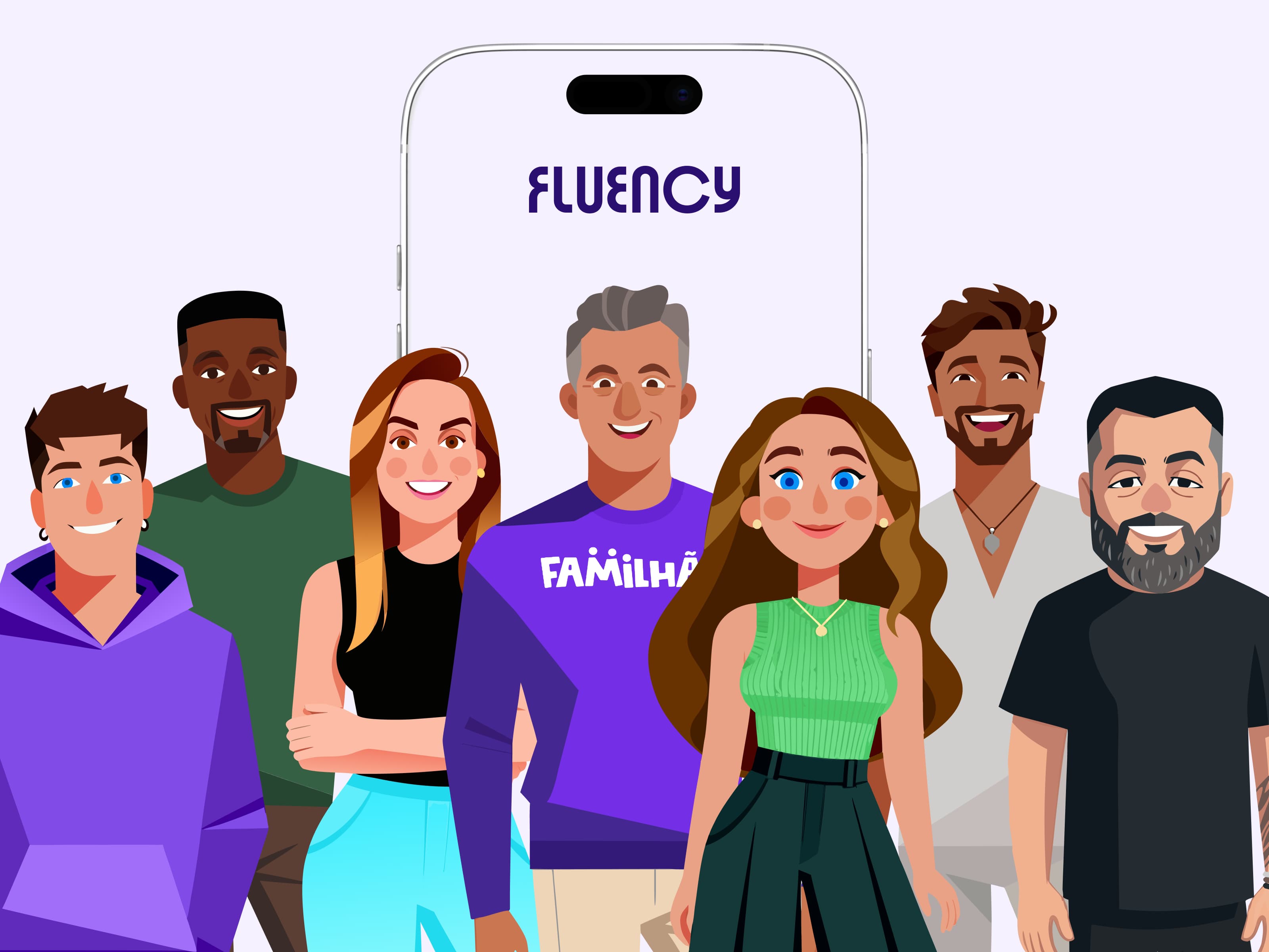 Fluency App - Designing a safe place to practice English with AI tutors
